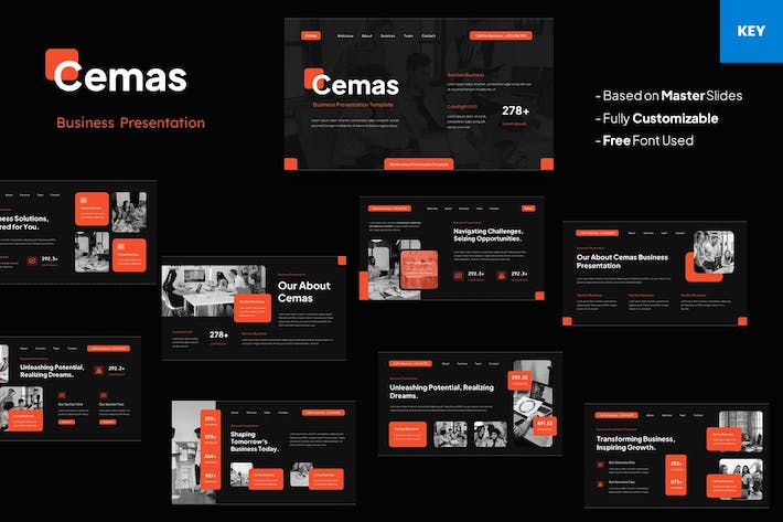 商务企业合作方案展示Keynote模板 - PPT派