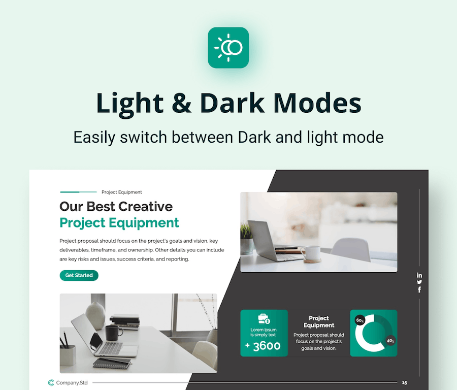 项目提案计划书商务汇报PPT模板 - PPT派