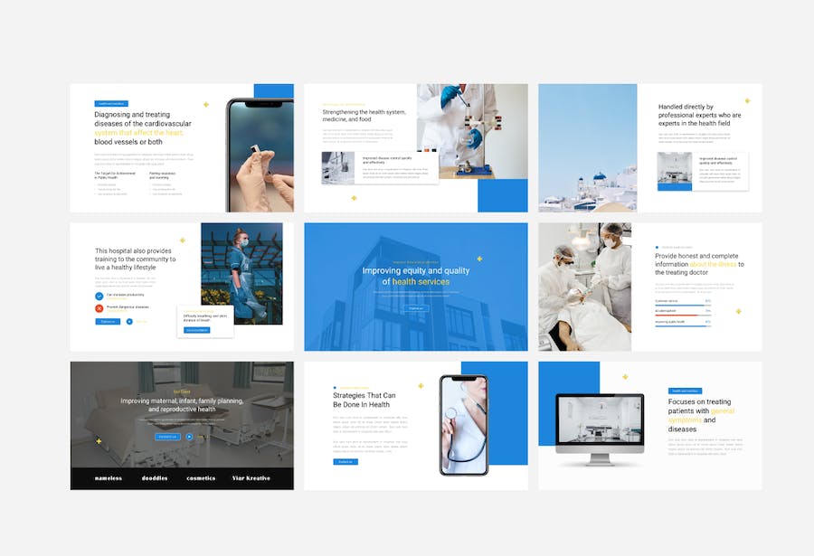 医疗财务商业运营管理PPT模板 - PPT派