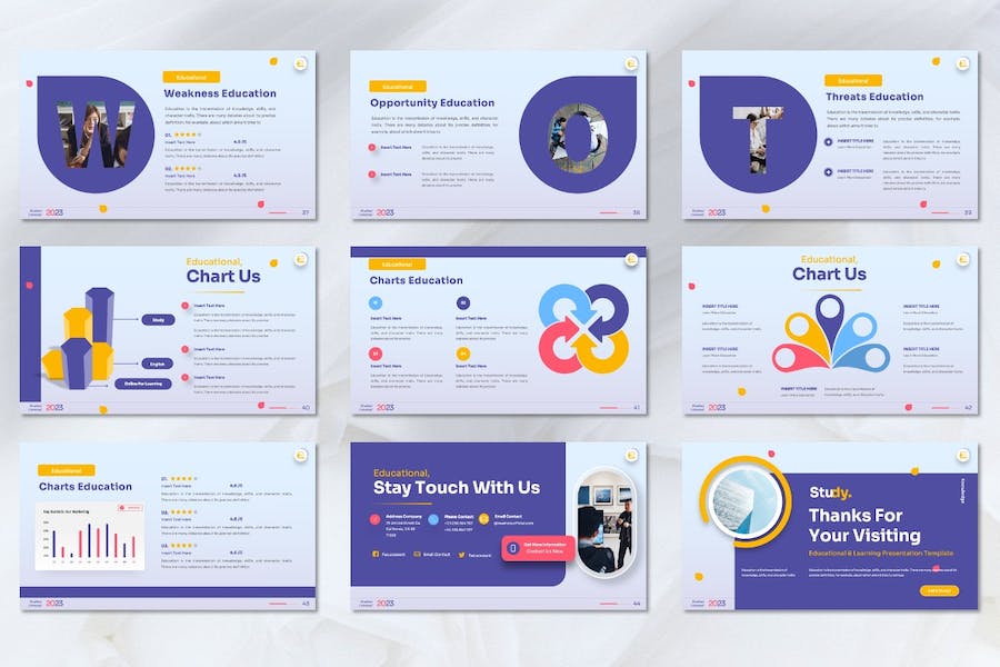 教育培训大学招生宣传PPT模板 - PPT派