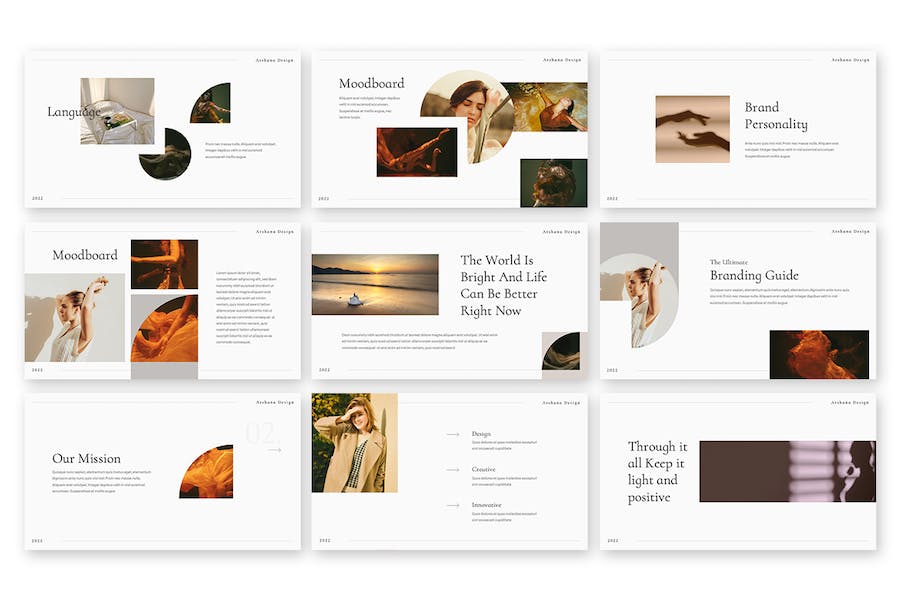 品牌指南规范设计展示Keynote模板 - PPT派