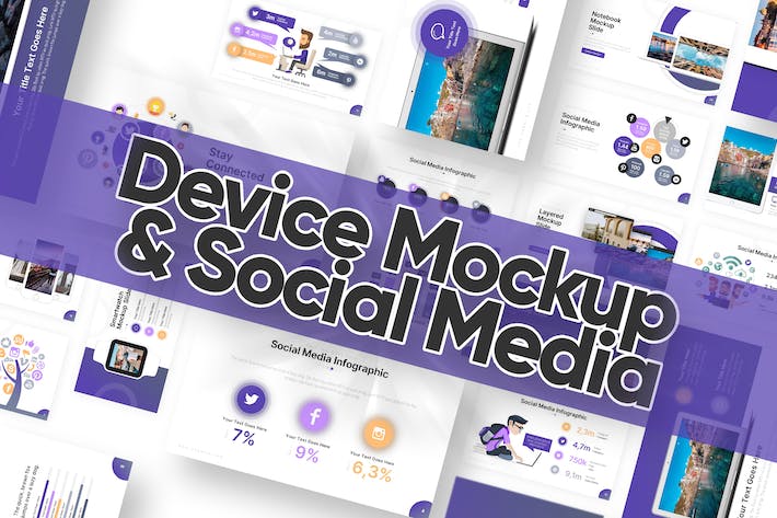 Mockup-social-media-slides-powerpoint-template- PPT派