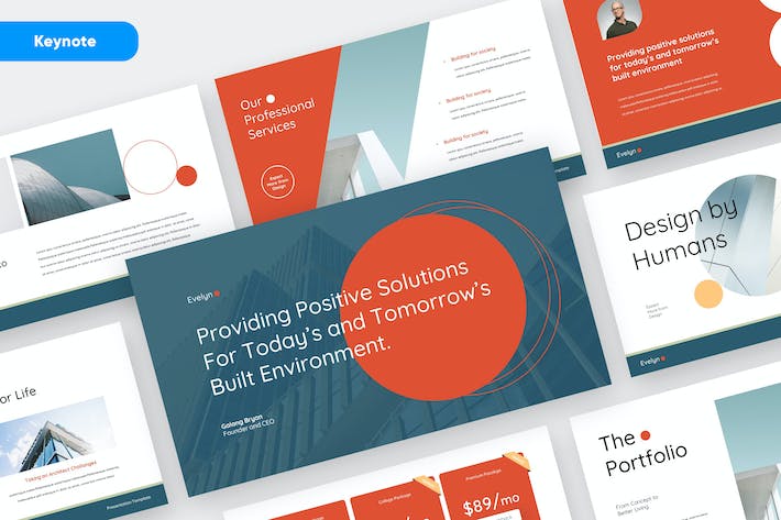 欧美建筑设计与工程商务Keynote模板 - PPT派