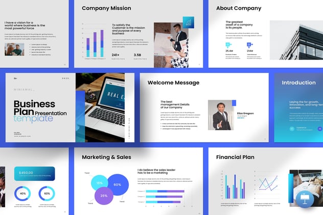 商业计划书创业融资方案Keynote模板 - PPT派