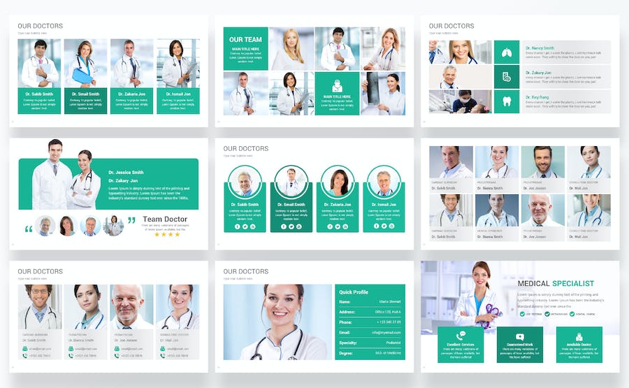 医疗健康管理知识宣传PPT模板 - PPT派