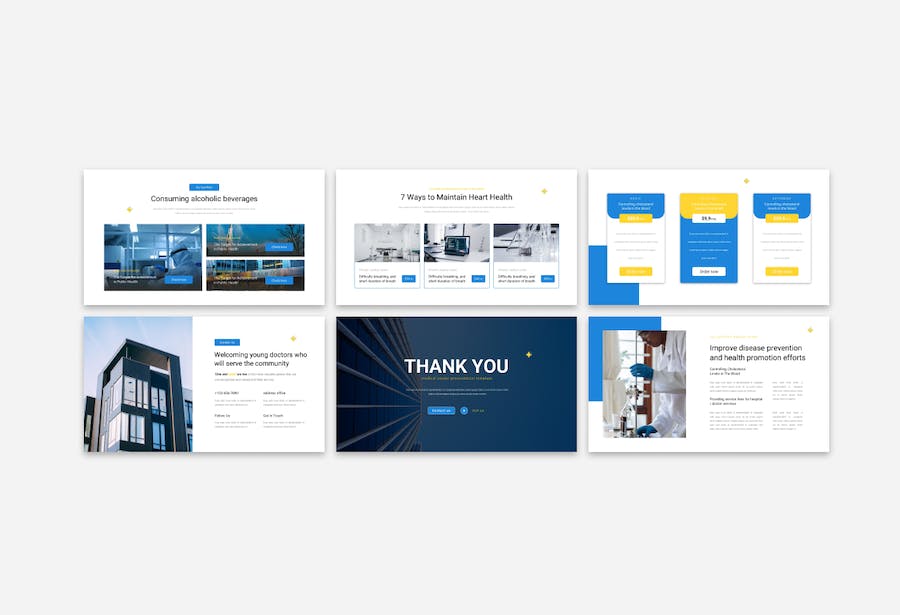 医疗财务商业运营管理PPT模板 - PPT派