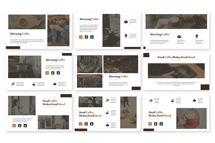 现代简约商务展示PPT模板 - PPT派