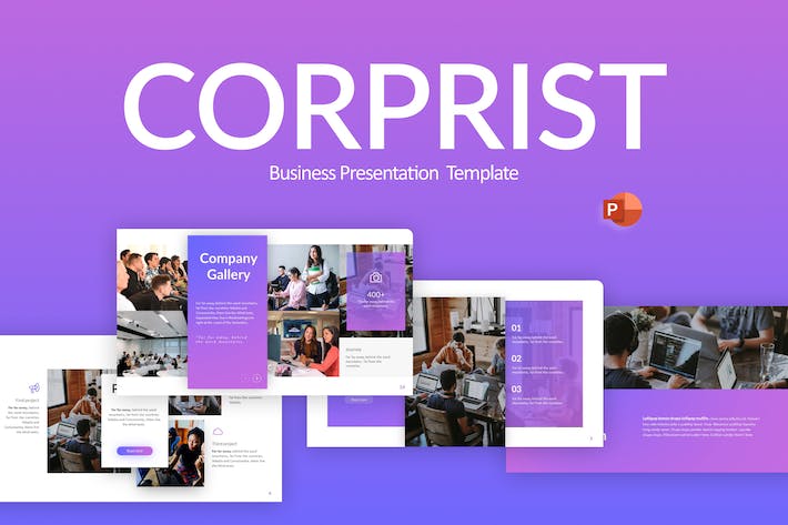 Corprist-purple-professional-business-powerpoint- PPT派