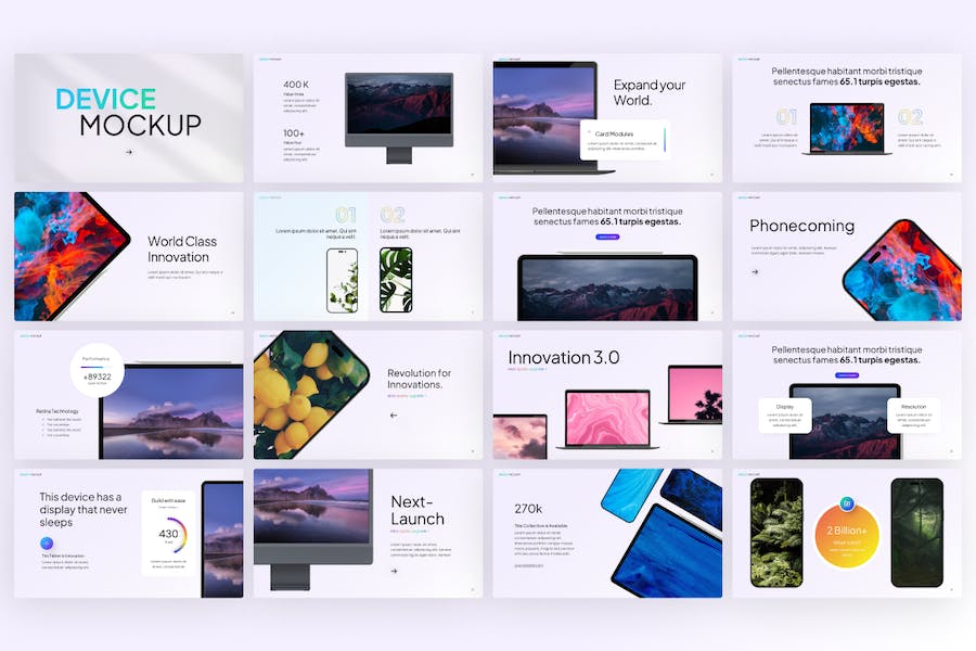 Device-mockup-professional-powerpoint-template - PPT派