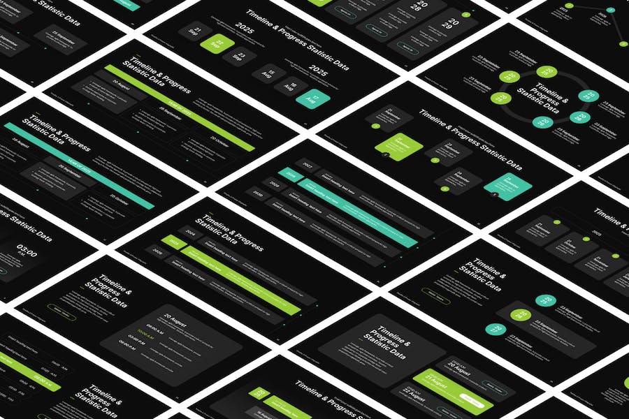 流程时间线规划展示PPT模板 - PPT派