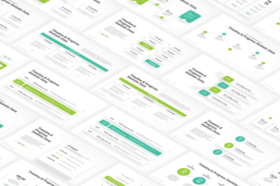 流程时间线规划展示PPT模板 - PPT派