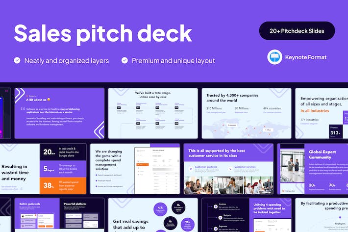 产品销售数据分析业绩汇报Keynote模板 - PPT派