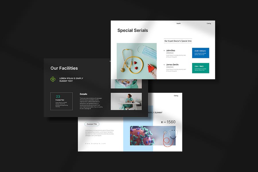 医疗诊疗方案讲述展示PPT模板 - PPT派