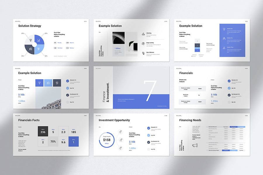 多用途商业演讲方案PPT模板 - PPT派