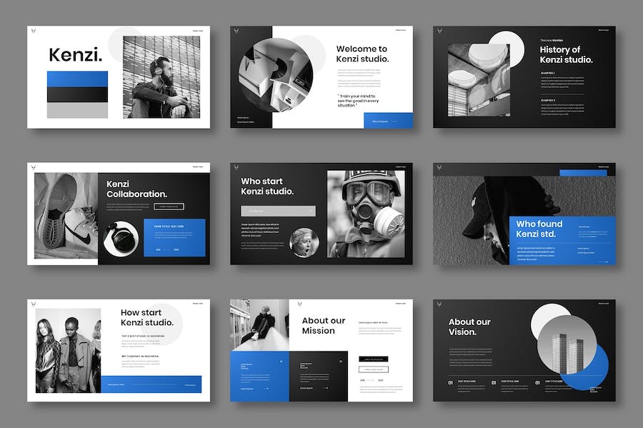 商务业务公司介绍宣传Keynote模板 - PPT派