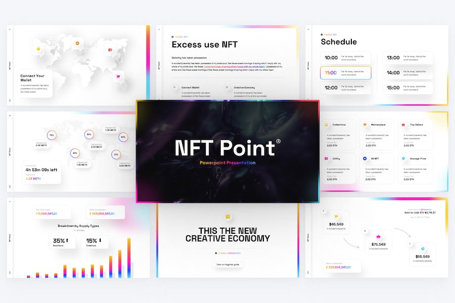 NFT-Point-Digital-PowerPoint-模板 - PPT派