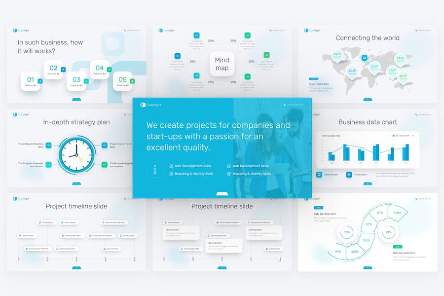 Cubellight-商务-PowerPoint-模板 - PPT派