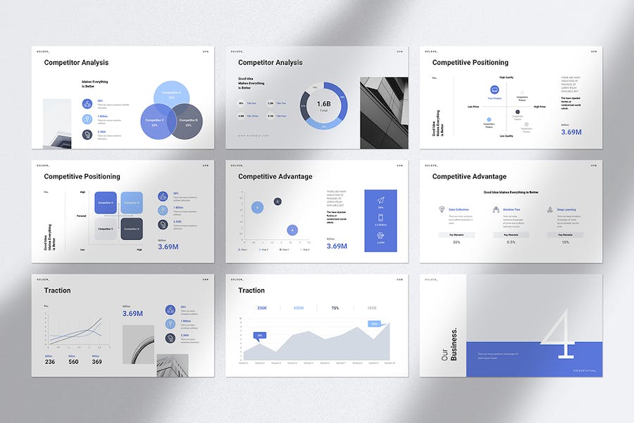 多用途商业演讲方案PPT模板 - PPT派