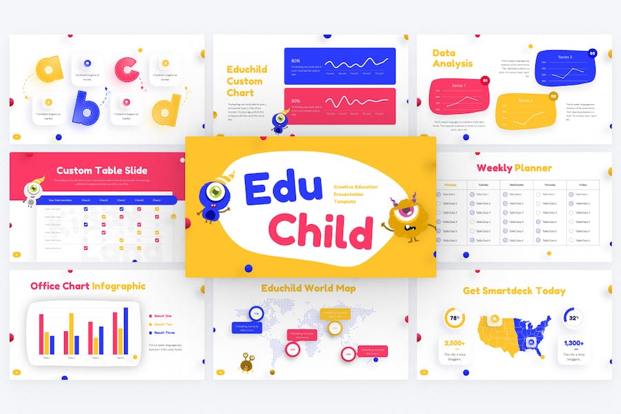 Educhild-creative-education-powerpoint-template - PPT派