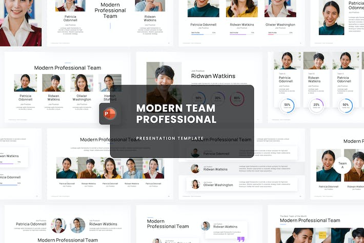 现代团队专业建设管理PPT模板 - PPT派