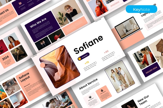 商务团队管理协作方案Keynote模板 - PPT派