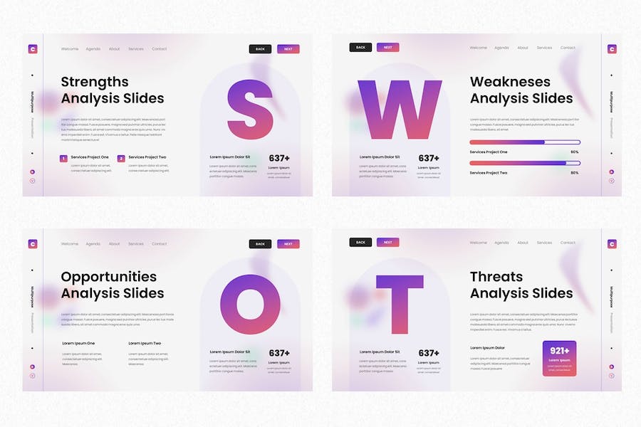 创意多用途综合方案Keynote模板 - PPT派