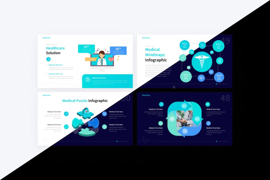 Oneclinic-医疗-主题演讲-模板 - PPT派