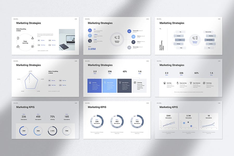多用途商业演讲方案PPT模板 - PPT派
