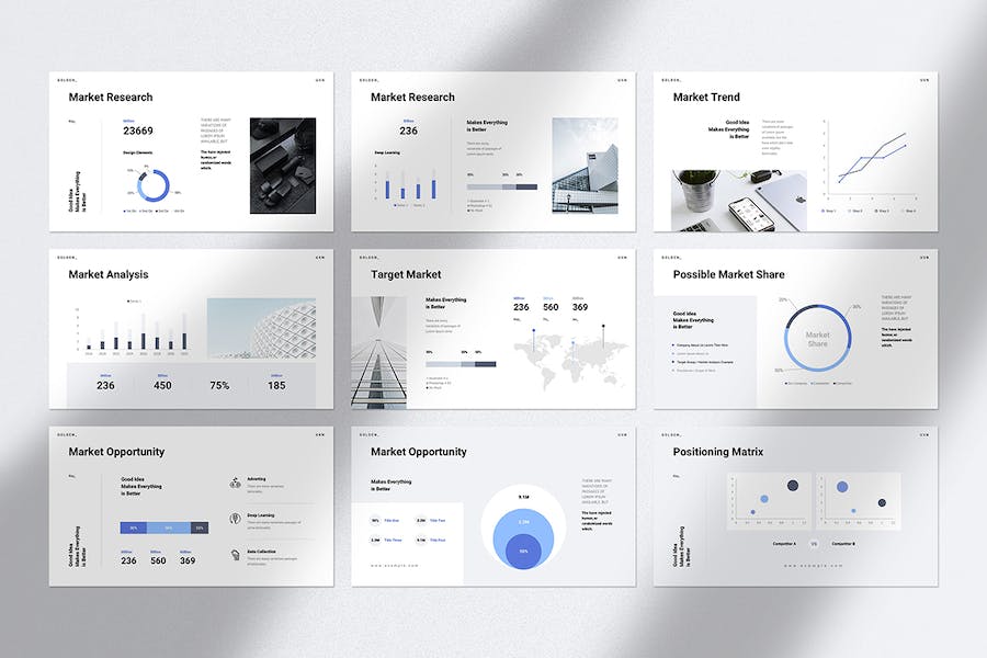 多用途商业演讲方案PPT模板 - PPT派