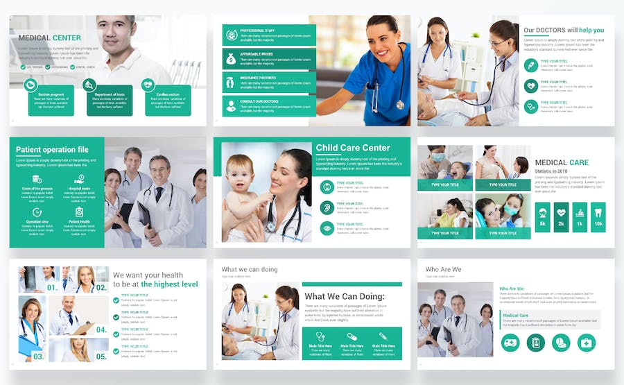 医疗健康管理知识宣传PPT模板 - PPT派