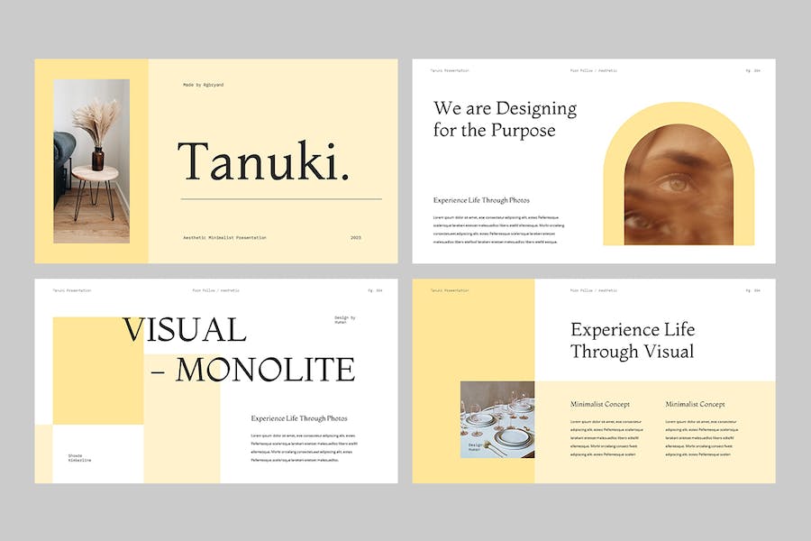 清新自然美学主题Keynote演示文稿 - PPT派