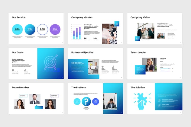 商业计划书创业融资方案Keynote模板 - PPT派