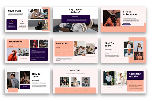 商务团队管理协作方案Keynote模板 - PPT派