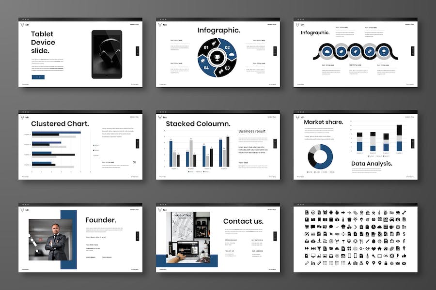 商务项目规划推介融资计划书PPT模板 - PPT派