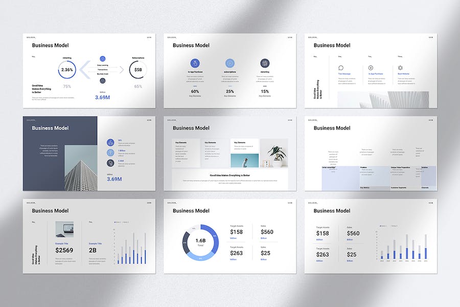 多用途商业演讲方案PPT模板 - PPT派