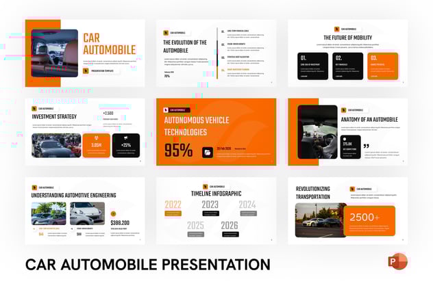 汽车行业营销推广方案PPT模板 - PPT派