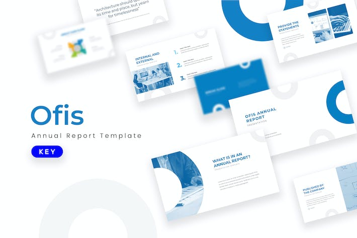 年度财务报告总结展示Keynote模板 - PPT派