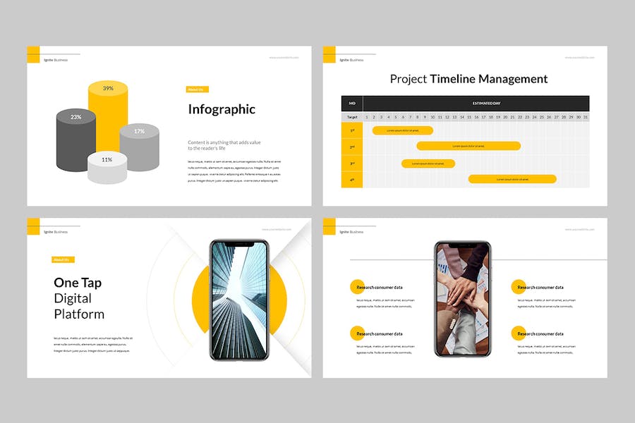 商务推介演讲方案设计PPT模板 - PPT派
