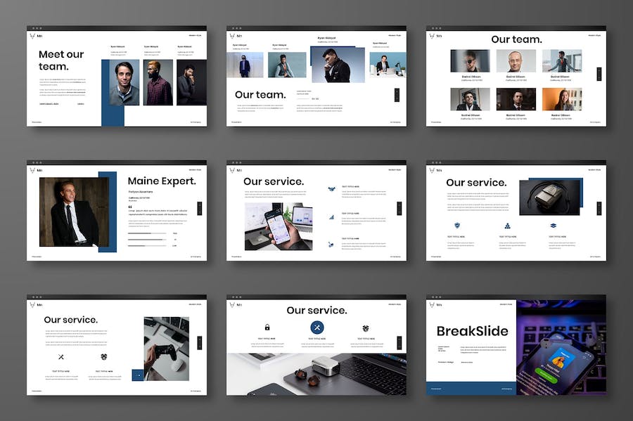 商务项目规划推介融资计划书PPT模板 - PPT派