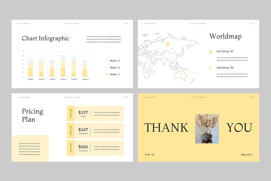 清新自然美学主题Keynote演示文稿 - PPT派