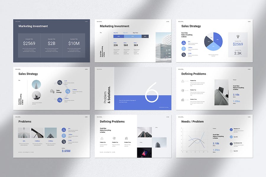 多用途商业演讲方案PPT模板 - PPT派