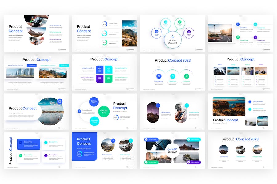 Product-concept-professional-powerpoint-template - PPT派