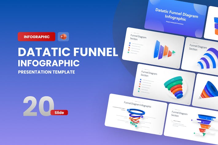 Datatic-funnel-infographic-powerpoint-template - PPT派