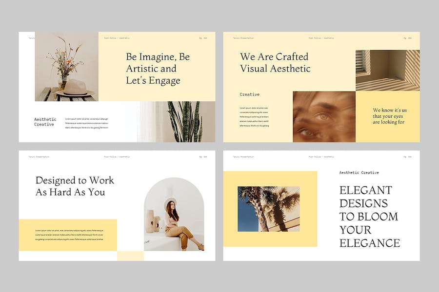 清新自然美学主题Keynote演示文稿 - PPT派