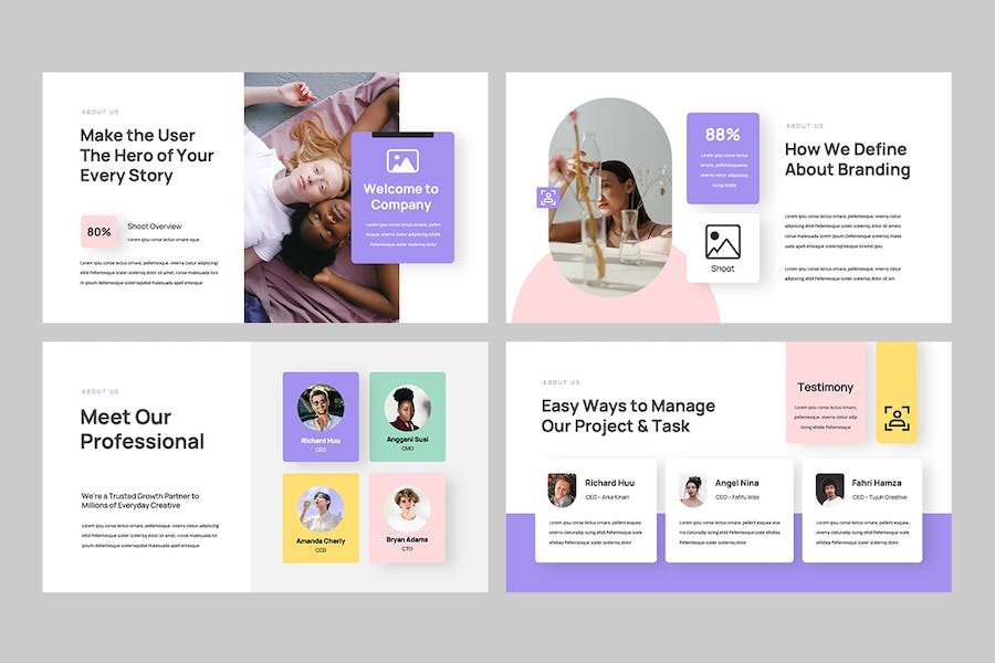 融资路演商业计划书PPT模板 - PPT派