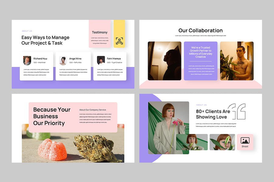 融资路演商业计划书PPT模板 - PPT派