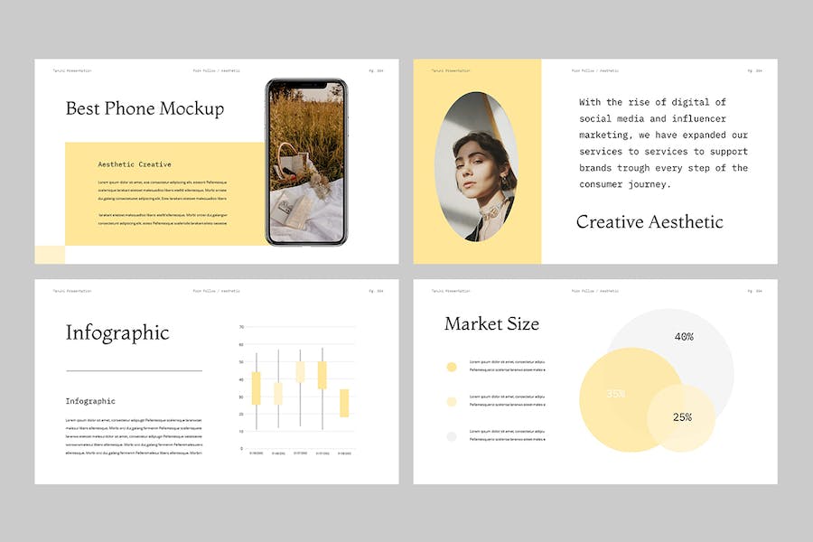 清新自然美学主题Keynote演示文稿 - PPT派