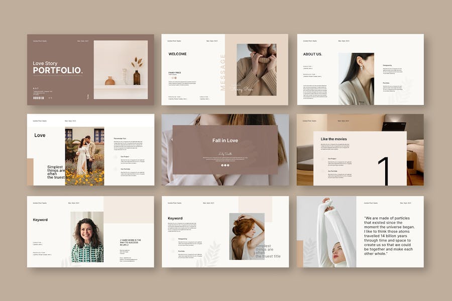 创意风格商业演讲方案PPT模板 - PPT派