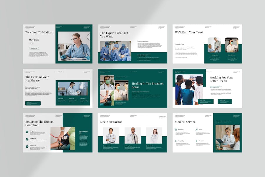 医疗健康知识普及教育PPT模板 - PPT派