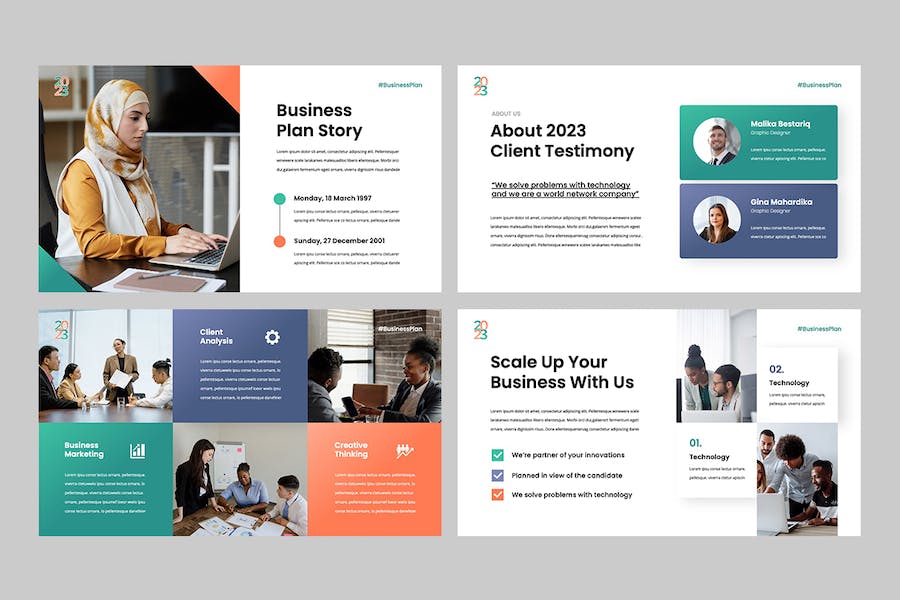 商业计划融资路演讲述Keynote模板 - PPT派